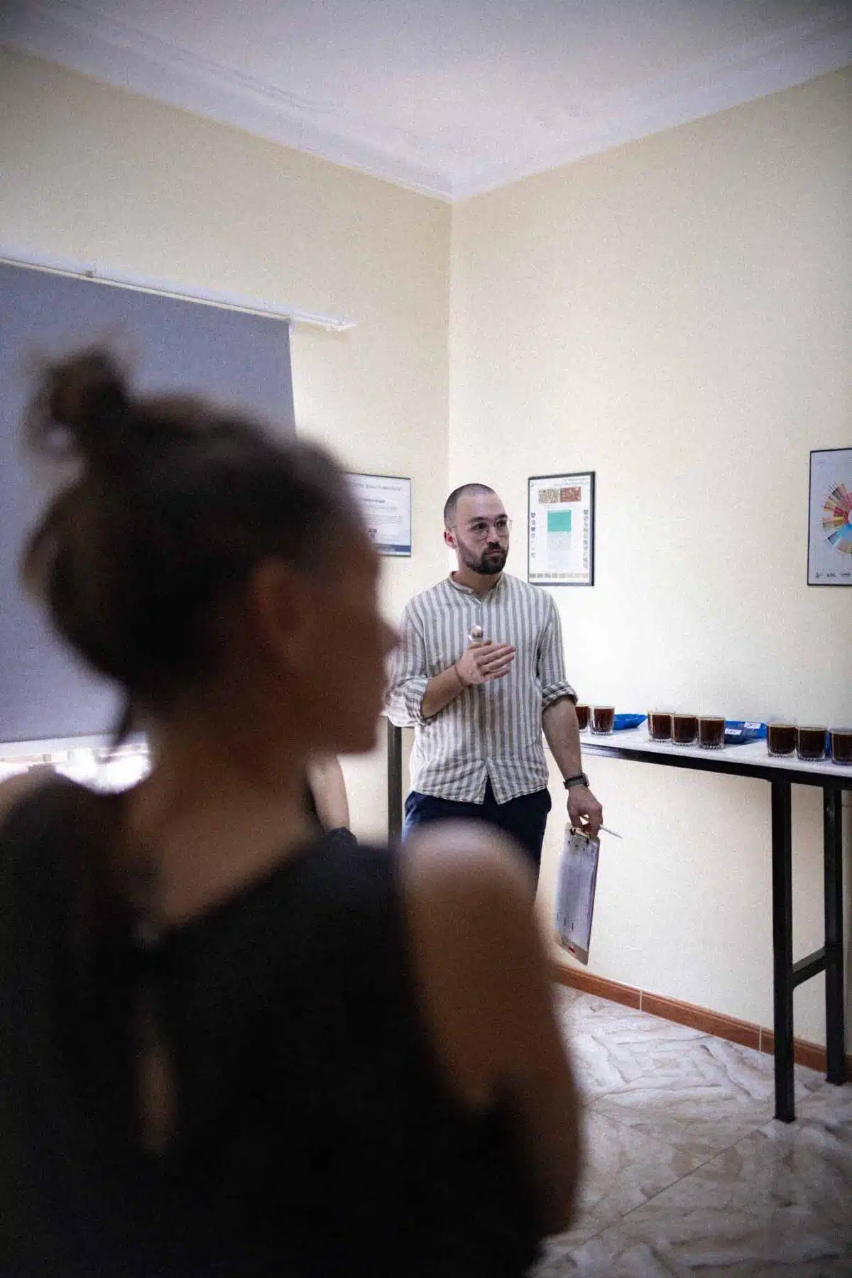 The Coffee Gardens current QC lab